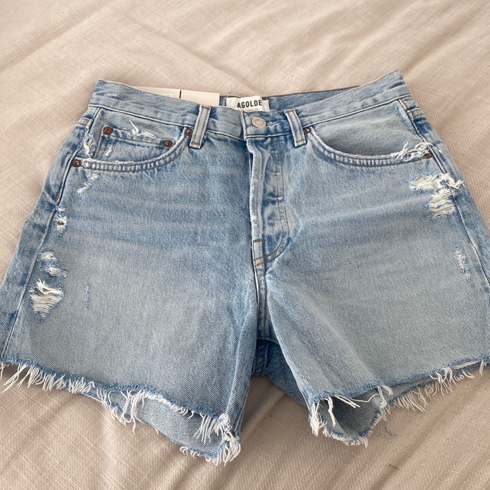 Agolde Parker Long Shorts